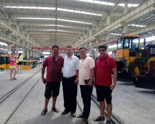 Customers Visiting