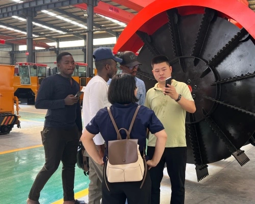 Customers Visiting