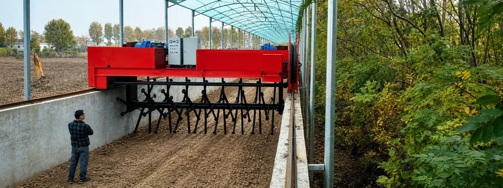 Groove Compost Turner Groove Compost Turner