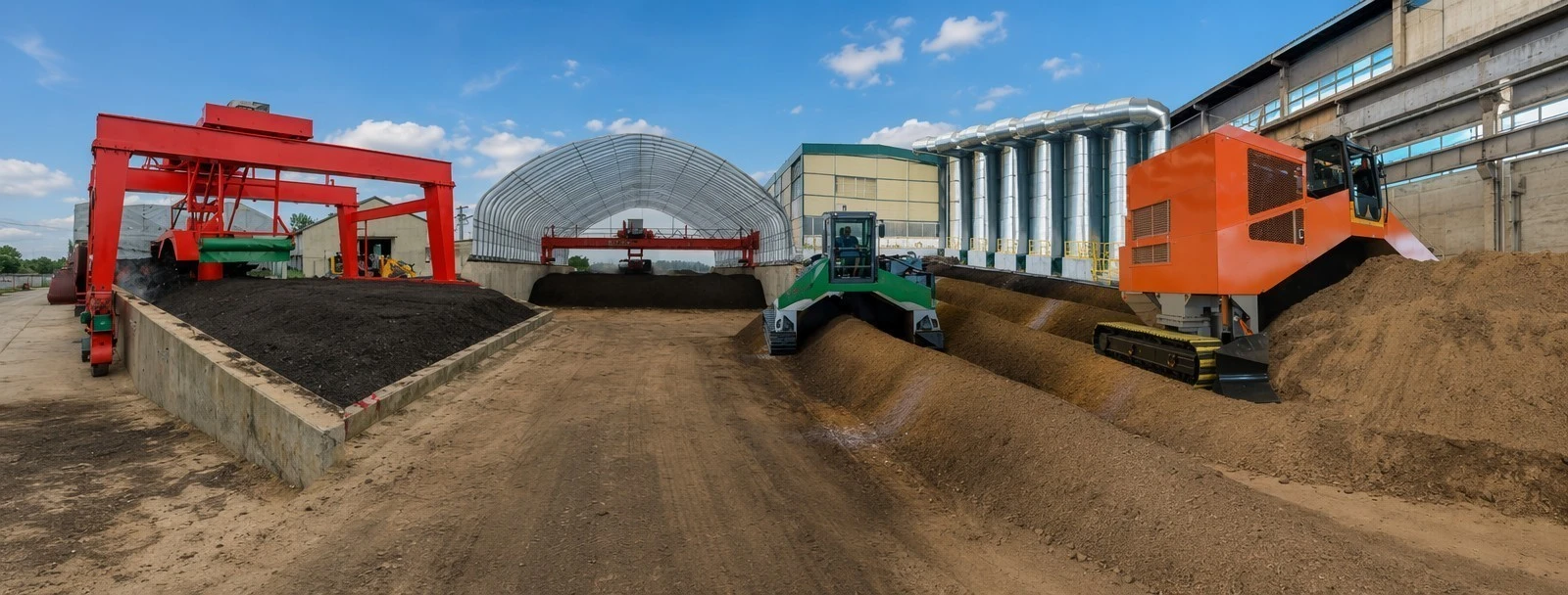 Disc Type Compost Turner Disc Type Compost Turner