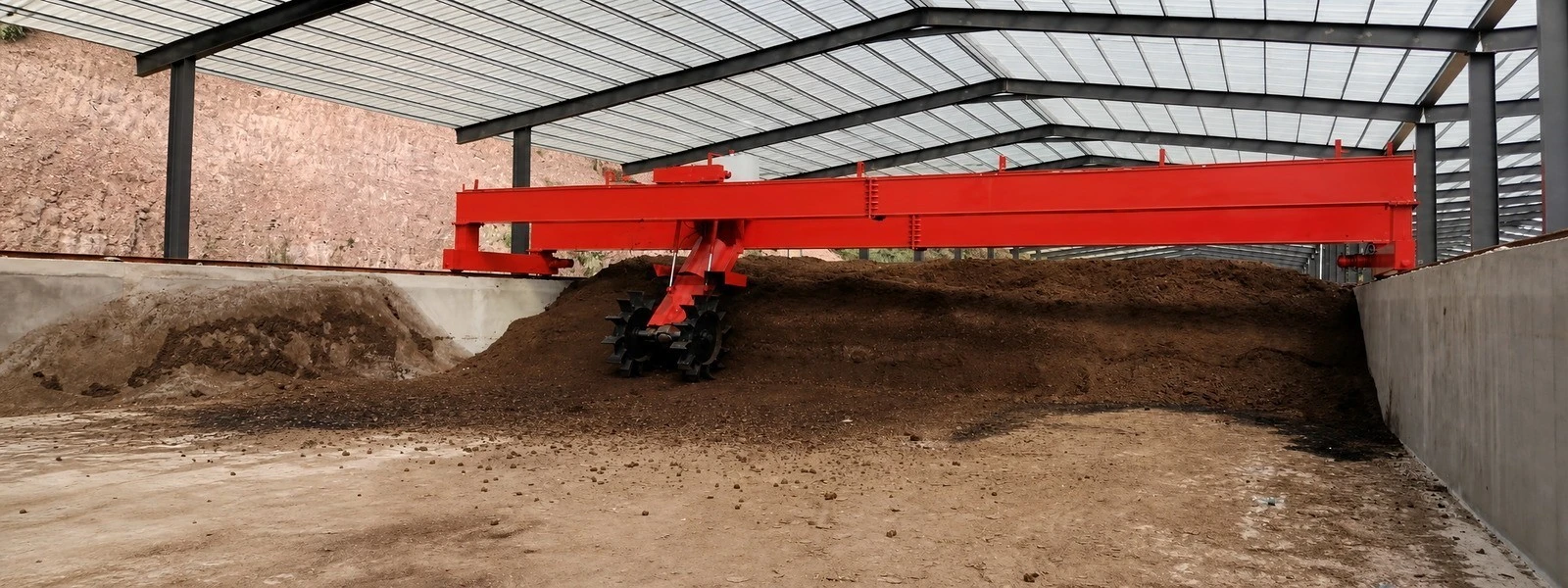 Disc Type Compost Turner Disc Type Compost Turner
