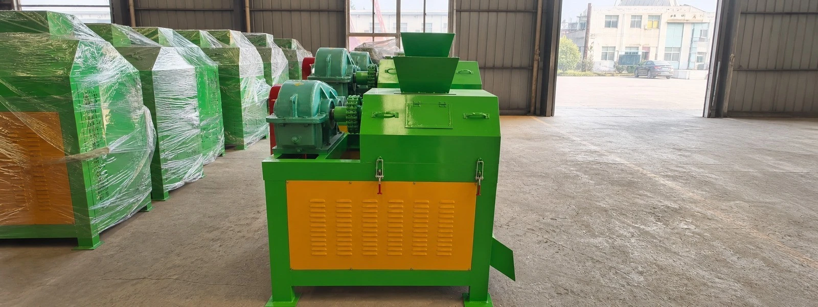 double roller press granulator 