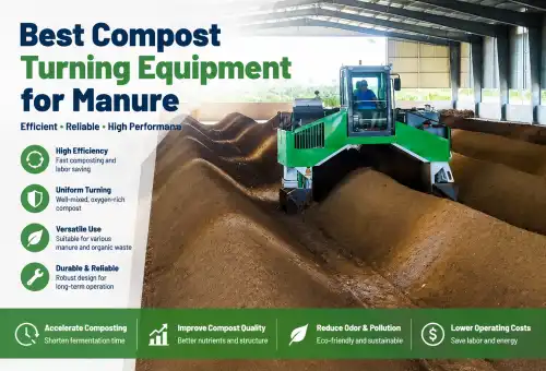 Best compost turning equipment for manure